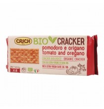 Bio crackers con tomate y orégano de aceite de oliva  virgen extra Crich  250 gr.