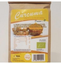 Cúrcuma en polvo ecológica  Dream foods  150 gr.
