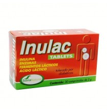 Inulac tabletas  Soria natural  30 comprimidos masticables
